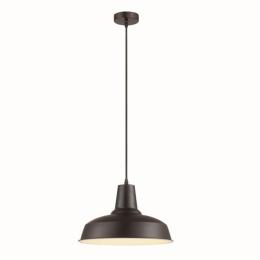 Odeon light 3361/1 PENDANT ODL17 381 темно-серый Подвес E27 60W 220V BITS 